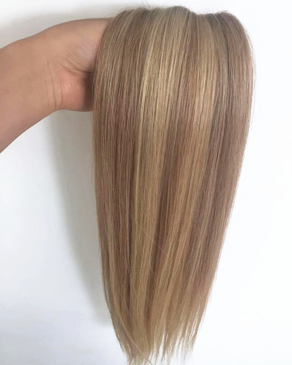 Piano hair weft double drawn hair with fashion colors two tone color YL287